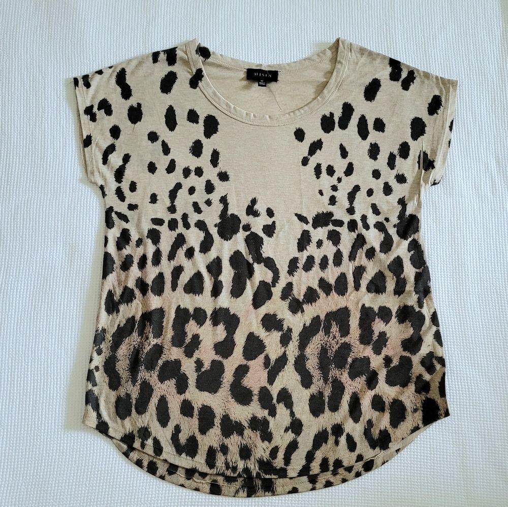 Misia Cheetah Print Top - NWT